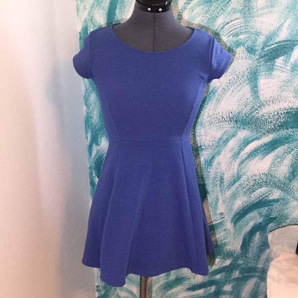 🍀Pale Blue Skater Dress🍀
